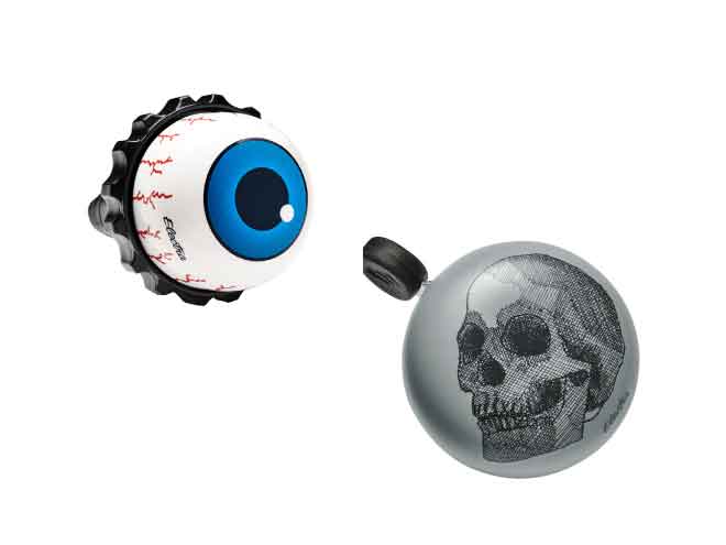 Eyeball Twister Bell and Skull Domed Ringer Bell